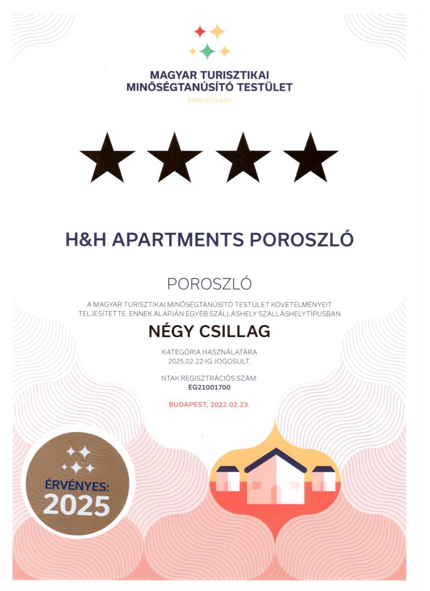 H&H Apartments Poroszló Dış mekan fotoğraf